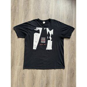 Vintage Y2K Jay Z Justin Timberlake Legends Of The Summer Stadium Tour Black 2XL
